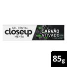 Creme Dental Carvão Ativado Menta CloseUp 85g