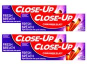 Creme Dental Close-Up Fluoreto Gel Refrescante Vermelho 113ml Kit com 4 Creme Dental Close-Up Fluoreto Gel Refrescante Vermelho 113ml Kit com 4