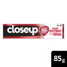 Creme Dental Close-Up Menta Intensa Poder Antibac 85g Embalagem com 12 Unidades