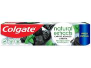 Creme Dental Colgate Natural Extracts Carvão Ativado e Menta 140g