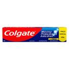 Creme dental com flúor E cálcio menta refrescante colgate máxima proteção anticáries caixa 180