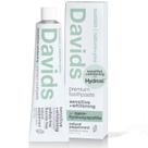 Creme dental Davids sem hidroxiapatita sem fluoreto de hidroxiapatita
