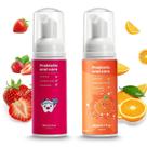 Creme Dental ELOTAME Kids - Espuma Sem Flúor para Limpeza e Clareamento Infantil