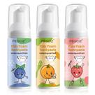 Creme dental em espuma Pegciz Kids com baixo teor de flúor e sabor de frutas 60 ml Creme dental em espuma Pegciz Kids com baixo teor de flúor e sabor de frutas 60 ml