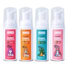Creme Dental Infantil NOHOO com Espuma - 60ml (Morango, Laranja, Pêssego e Melão)