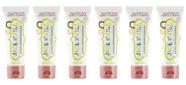 Creme Dental Jack N' Jill Framboesa 50g Sem Flúor Pacote com 6 Creme Dental Jack N' Jill Framboesa 50g Sem Flúor Pacote com 6