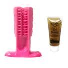 Creme Dental Mais Dog Chocolate + Escova Mordedora