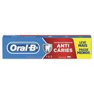 Creme Dental Oral B Anticarie 123 Menta Suave 150g