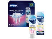 Creme Dental Oral-B Gengiva Detox 4 Unidades