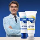 Creme Dental Oral B Gengiva Detox Tartar Defense 102g