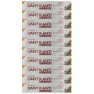 Creme Dental Patanjali Dant Kanti Natural 100g Pacote com 10