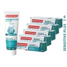 Creme Dental Sensitive Plus 90g DentalClean 6 unidades Creme Dental Sensitive Plus 90g DentalClean 6 unidades