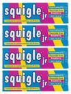 Creme Dental Squigle Jr Framboesa Sem Flúor 4 Unidades