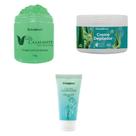 Creme Depila Sem Dor Gel Calmante E Creme Clareia Aloe Vera Creme Depila Sem Dor Gel Calmante E Creme Clareia Aloe Vera