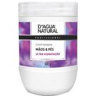 Creme desodorante hidratante mãos e pés 680g d'água natural