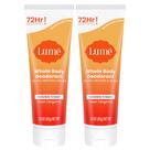 Creme desodorante Lume Whole Body Invisible, 90 ml (pacote com 2)