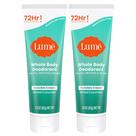 Creme desodorante Lume Whole Body Invisible, 90 ml (pacote com 2)