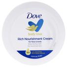 Creme Dove Nutrição Intensiva Unissex 3x75 ml