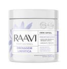 Creme Drenagem Linfática Raavi 500g com Hibisco e Girassol