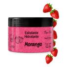 Creme Esfoliante Hidratante Corpo E Rosto Frutas Morango Maracujá Super Cheiroso Limpeza Estética