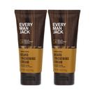 Creme Espessante de Barba Every Man Jack - 2 Pacotes com 80ml Cada