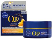 Creme Facial Antissinais Nivea q10 Energy Vitamina C NOTURNO - 50 g