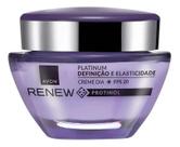 Creme Facial Avon Renew Protinol FPS 20 Platinum Dia 50g
