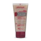 Creme Facial Esfoliante Jay Luc 90G, Esfoliante Facial Com Semente De Damasco E Extrato De Pitaya, Vermelho, Renovação E