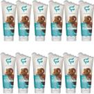Creme Fashion Sebo de Carneiro Ureia 10% Bisnaga 200ml Kit 12 Unidades
