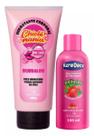 Creme Hidratante Chiclé Mania + Oleo Massagem Sensual Beijocas