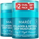 Creme hidratante de colágeno MAREE com ácido hialurônico e retinol