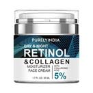 Creme hidratante de retinol Purelyindia com colágeno 55 mL