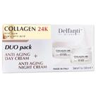 Creme hidratante Delfanti COLLAGEN 24K para dia e noite antienvelhecimento