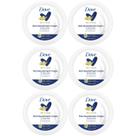 Creme Hidratante Dove Body Love Rich Nourishment 75mL x6