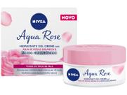 Creme Hidratante Facial Gel Creme com Ácido Hialurônico 50g Nivea Aqua Rose