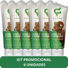 Creme Hidratante Tradicional Fashion Sebo de Carneiro Bisnaga 200ml Kit 6