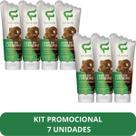 Creme Hidratante Tradicional Fashion Sebo de Carneiro Bisnaga 200ml Kit 7