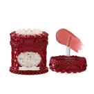 Creme labial Flower Knows Strawberry Cupid Cake, batom líquido fosco e aveludado, mancha labial hidratante, à prova de manchas e sem manchas (V07 Fig., 0,17 fl oz)