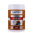 Creme Máscara Revitalizante Hidratação Silicone Óleo De Coco 1kg Lanzy