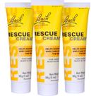 Creme para a pele RESCUE Bach Rescue, pacote com 3, 30g