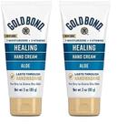 Creme para mãos Gold Bond Healing com aloe para pele seca, pacote com 2 unidades