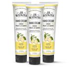 Creme para mãos J.R. Watkins Hidratante Natural de Limão 100mL x3