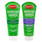 Creme para mãos O'Keeffe's Working Hands, tubo de 200 mL e creme noturno