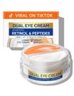 Creme para Olhos SKIN ULTIMA Dual com Retinol, Peptídeos e Cafeína - 20ml