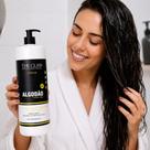 Creme para Pentear Algodão Efeito Teia Professional 1 Litro Hidratação Capilar Nutrição Brilho Maciez Controle de Frizz