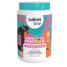Creme Para Pentear Definição Máxima Da Salon Line 1kg Creme Para Pentear Definição Máxima Da Salon Line 1kg