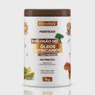 Creme para Pentear Nutrição e Definição 1kg Beleza Natural Explosão de Óleos Africanos Cabelos Cacheados