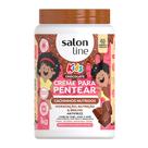 Creme para Pentear Salon Line Kids Chocolate Cachinhos Nutridos 1Kg