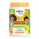 Creme para Pentear Salon Line Kids Melão Cachinhos Poderosos 1Kg Creme para Pentear Salon Line Kids Melão Cachinhos Poderosos 1Kg
