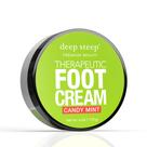 Creme para pés Deep Steep Candy Mint 180 ml de ingredientes orgânicos